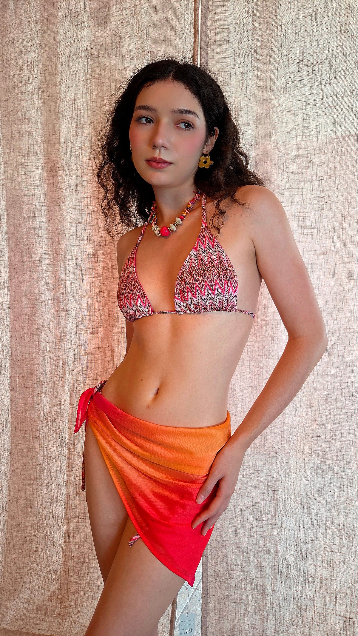 The Magenta Maze Bikini
