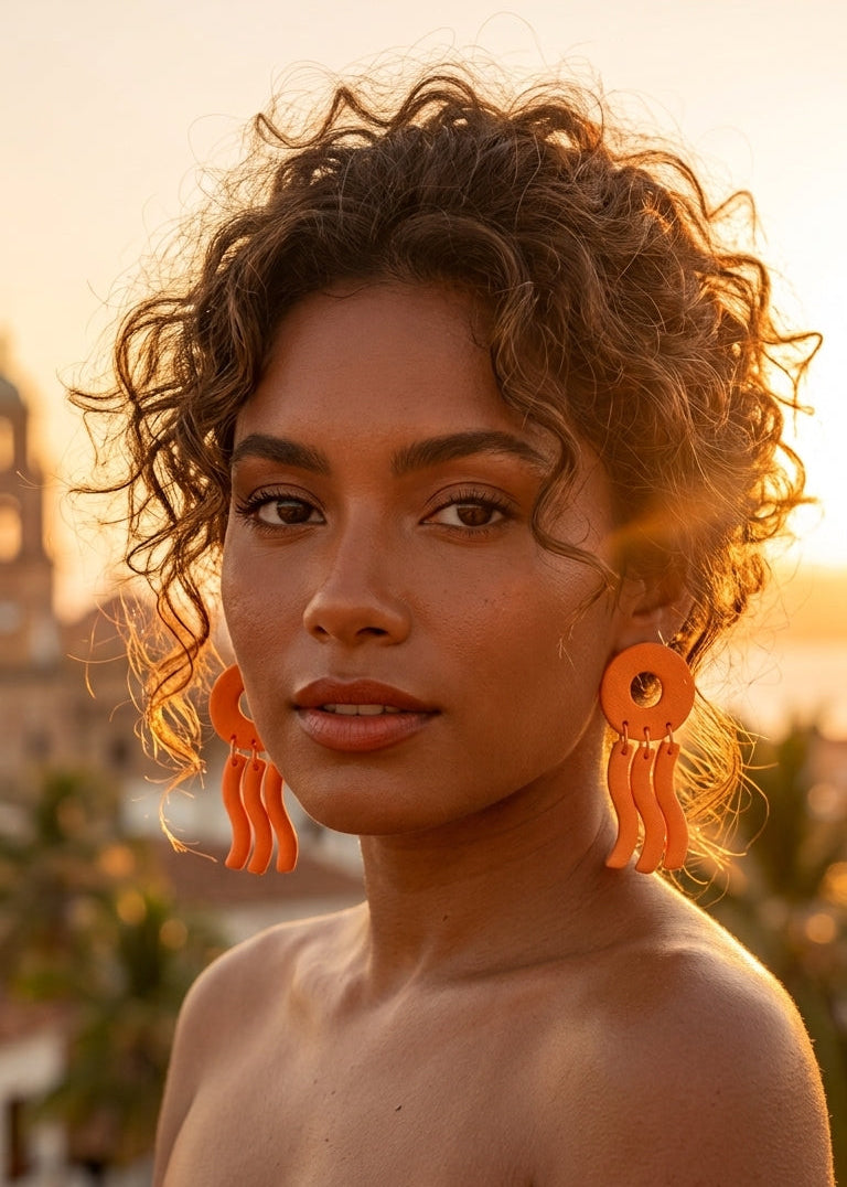 Wave Drops Earrings